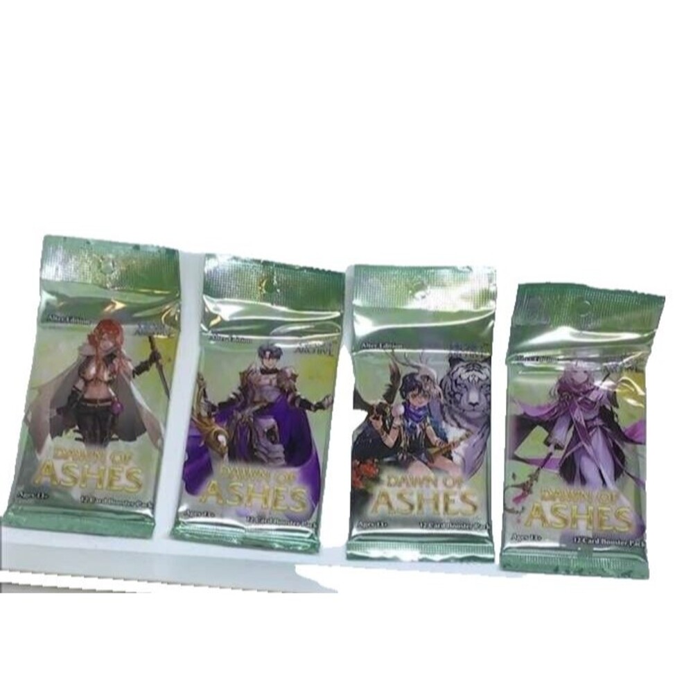Grand Archive Dawn of Ashes After Edition 4 Packs 12 Cards Booster NEW